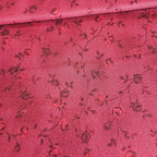 Stof - Ellie Roses Red 100% Cotton Fabric - Crafts and Quilts