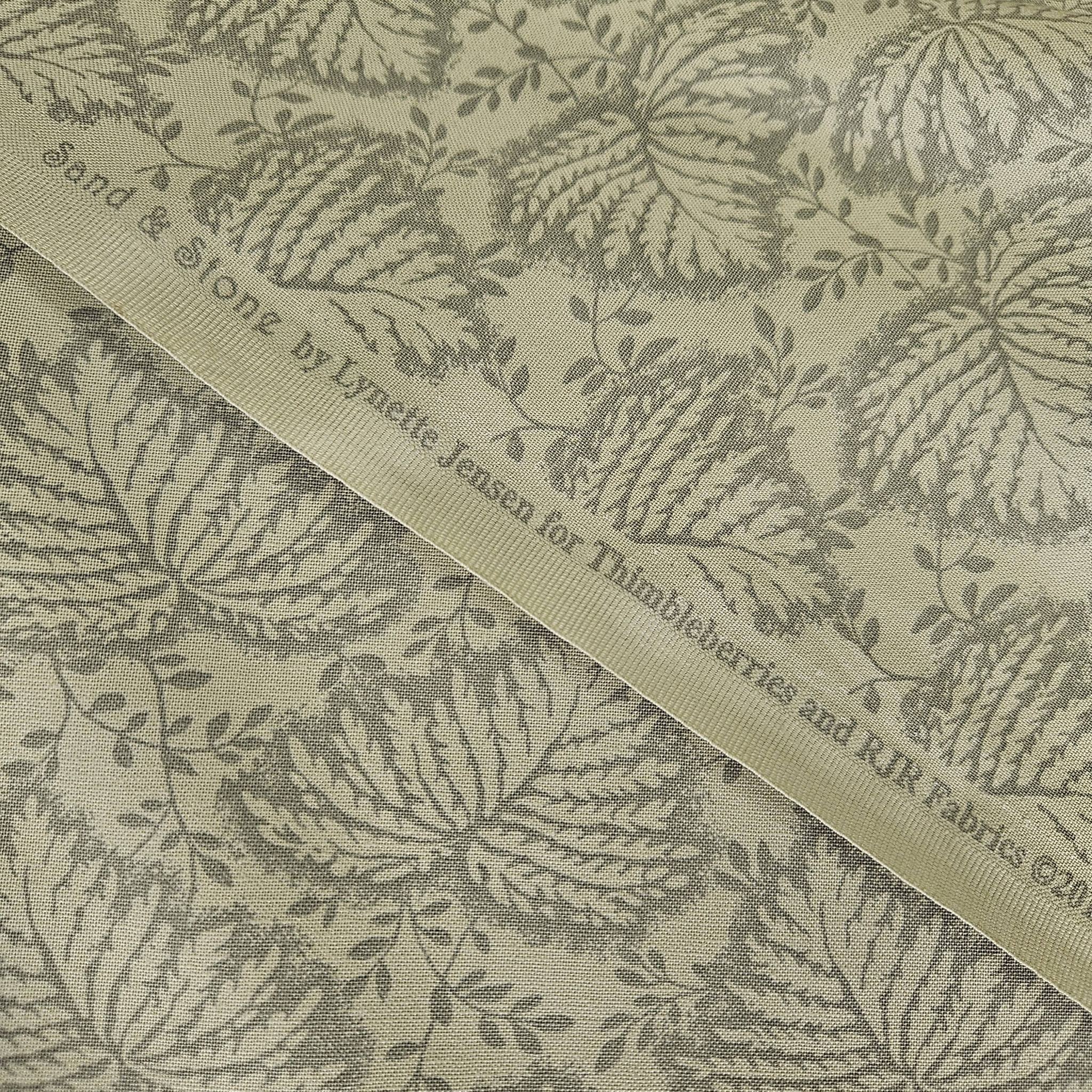 RJR Fabrics - Sand and Stone by Thimbleberries Leaves Green 100% Cotton Fabric - Crafts and Quilts