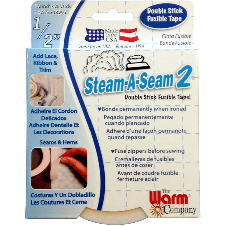 Steam a Seam 2 1/2" Double Stick Fusible Tape