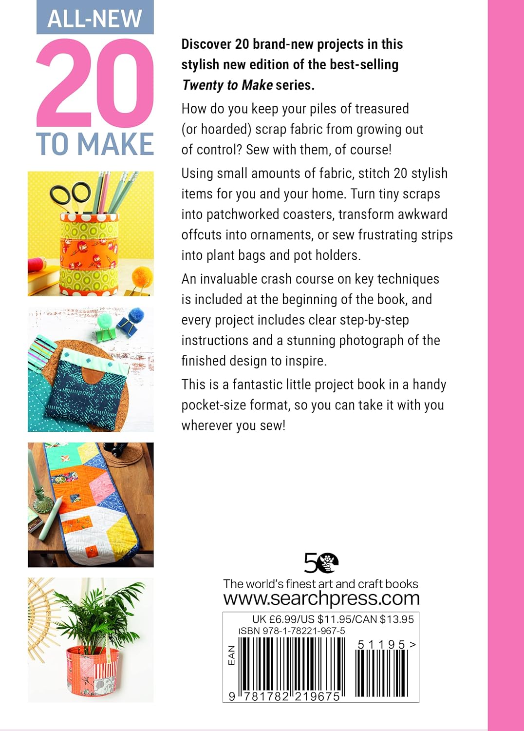 All New 20 To Make Sewing With Scraps by Debbie Von Grabler-Crozier