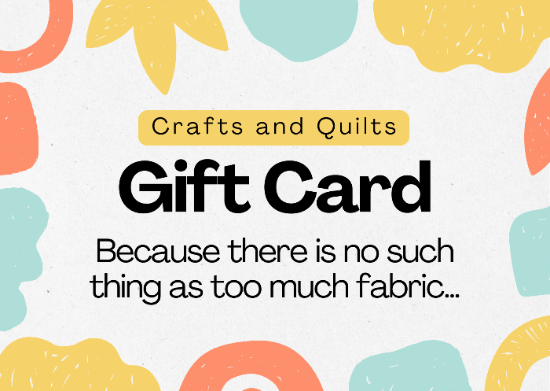 Crafts and Quilts Gift Card