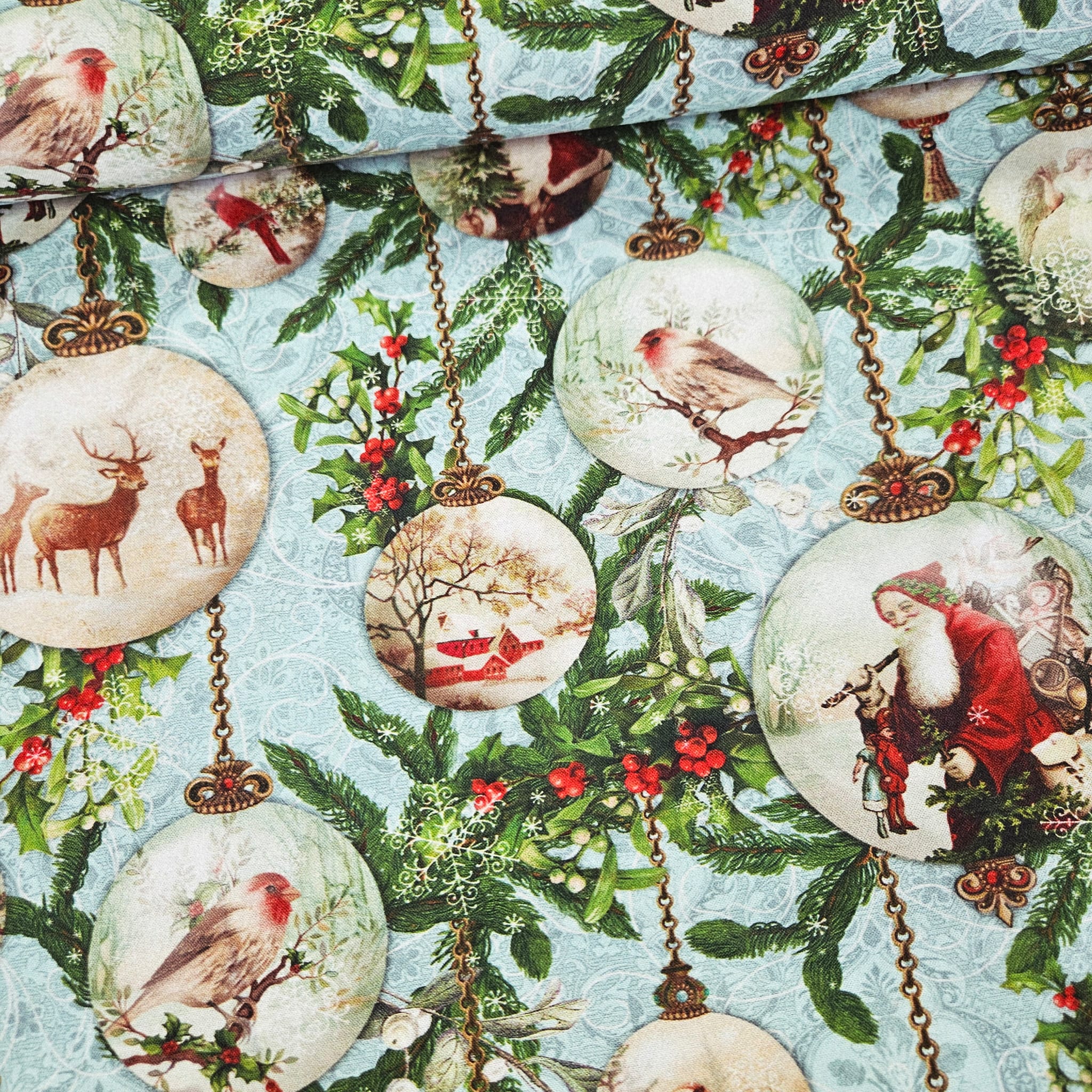 Hoffman - Enchanted Ornaments N4264 100% Cotton Fabric