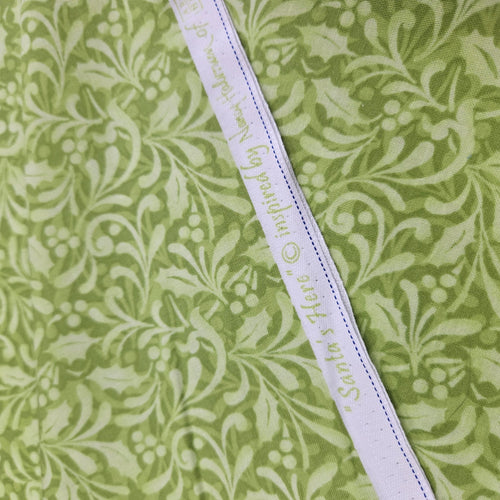 Benartex - Santa's Here Green 100% Cotton Fabric