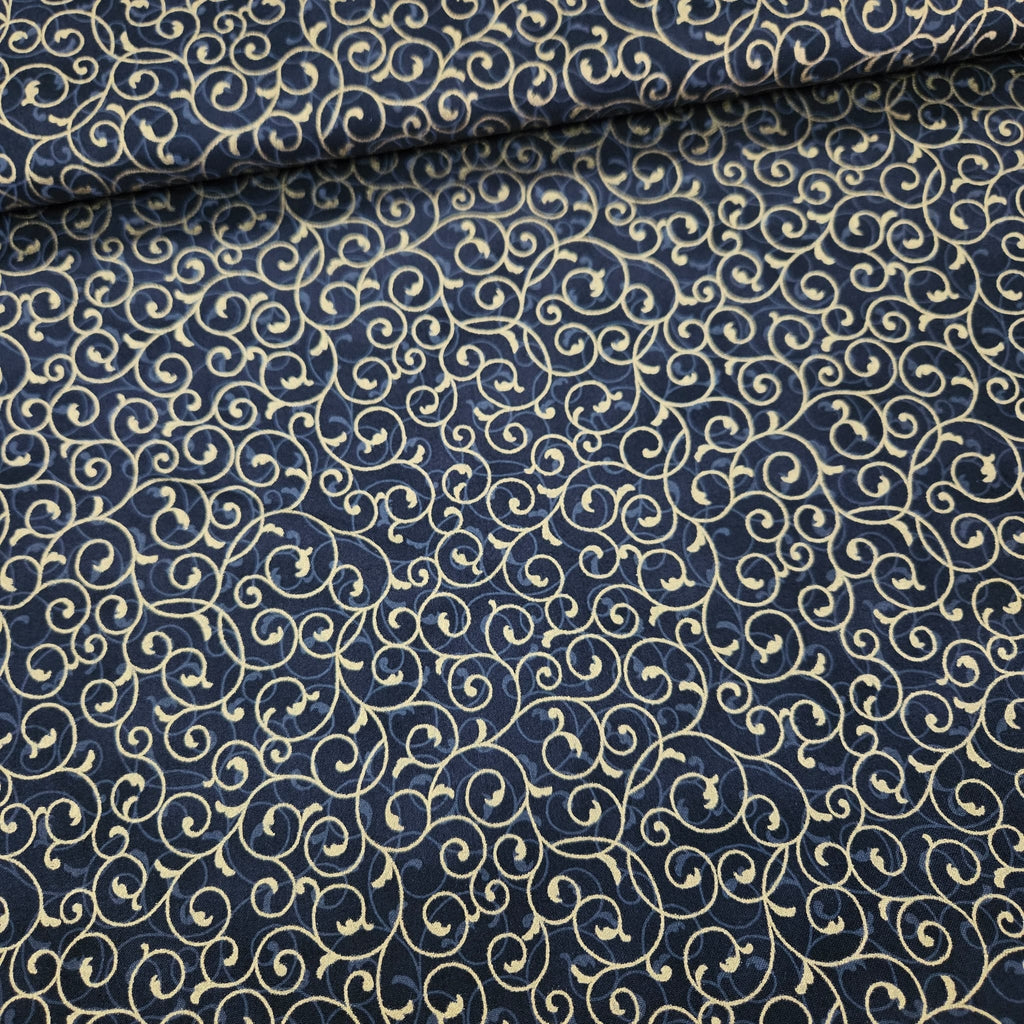 Hoffman - Poinsettia Song Q7640 100% Cotton Fabric