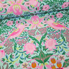 Kaffe Fassett and Morris and Co - Strawberry Thief Aqua PWKW013 - 100% Cotton Fabric by Free Spirit