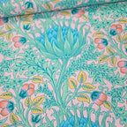 Kaffe Fassett and Morris and Co - Artichoke Pink PWKW001 - 100% Cotton Fabric by Free Spirit