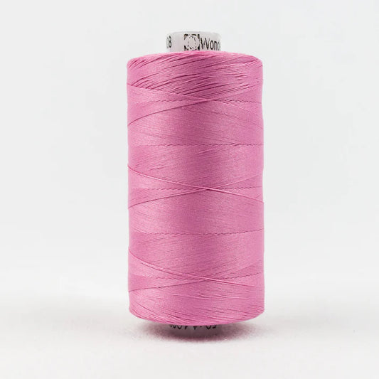 Wonderfil Konfetti 50wt Egyptian Cotton Thread - KT308 Carnation Pink 1000m