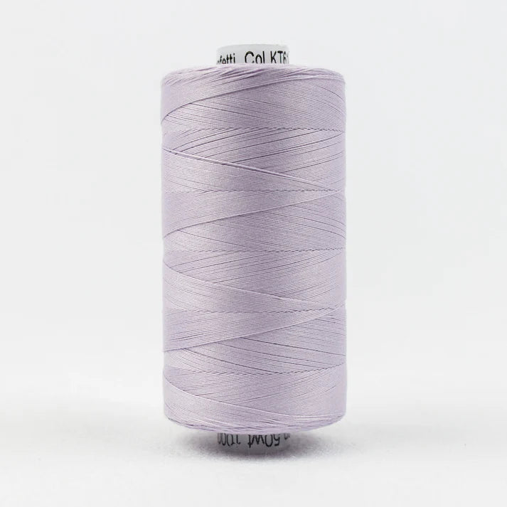 Wonderfil Konfetti 50wt Egyptian Cotton Thread - KT614 Light Mauve 1000m