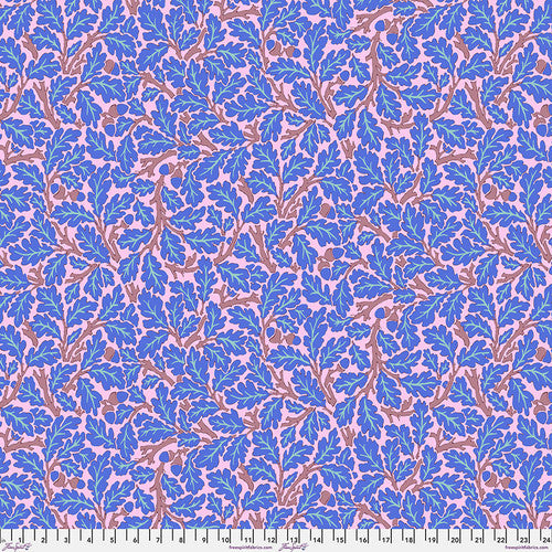Kaffe Fassett and Morris and Co - Oak Blue PWKW003  - 100% Cotton Fabric by Free Spirit