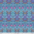 Kaffe Fassett and Morris and Co - Bluebell Purple PWKW004 - 100% Cotton Fabric by Free Spirit