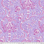 Kaffe Fassett and Morris and Co - Indian Lavender PWKW005 - 100% Cotton Fabric by Free Spirit