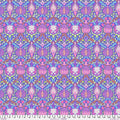 Kaffe Fassett and Morris and Co - Granada Purple PWKW008 - 100% Cotton Fabric by Free Spirit