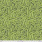 Kaffe Fassett and Morris and Co - Branches Black PWKW009 - 100% Cotton Fabric by Free Spirit