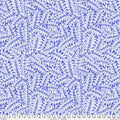 Kaffe Fassett and Morris and Co - Branches Blue PWKW009 - 100% Cotton Fabric by Free Spirit