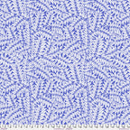 Kaffe Fassett and Morris and Co - Branches Blue PWKW009 - 100% Cotton Fabric by Free Spirit