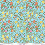 Kaffe Fassett and Morris and Co - Fruit Duck Egg PWKW010 - 100% Cotton Fabric by Free Spirit