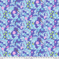 Kaffe Fassett and Morris and Co - Leicester Cobalt PWKW011 - 100% Cotton Fabric by Free Spirit
