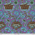 Kaffe Fassett and Morris and Co - Wandle Cobalt PWKW012 - 100% Cotton Fabric by Free Spirit