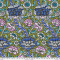 Kaffe Fassett and Morris and Co - Wandle Contrast PWKW012 - 100% Cotton Fabric by Free Spirit