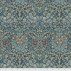 The Original Morris and Co - Blackthorn Indigo PWWM055 - 100% Cotton Fabric by Free Spirit