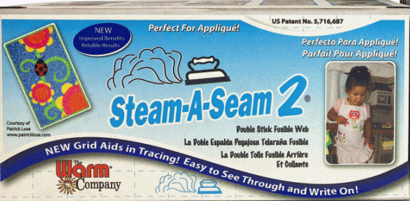 Steam-a-Seam 2 12" Heavy Weight Double Stick Fusible Web Half Yard