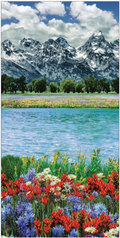 Hoffman - Mountain Majesties Spring P4289 100% Cotton Fabric