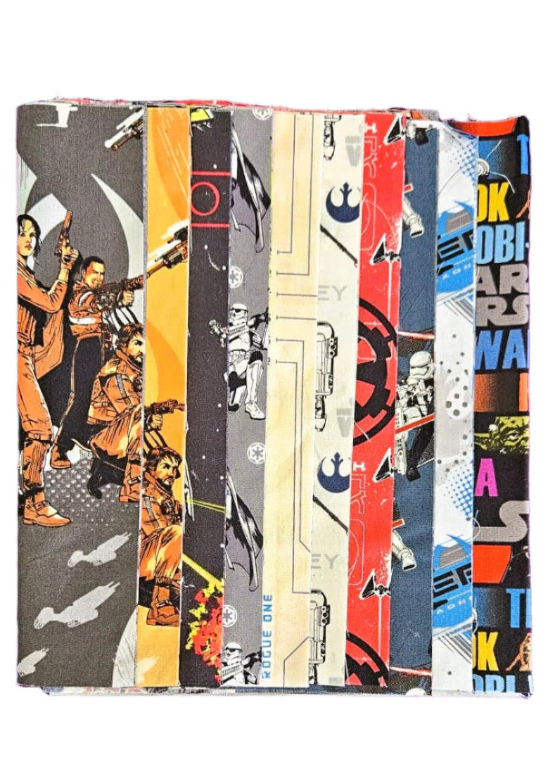 Layer Cake  - Star Wars - Twenty 10" Squares 100% Cotton Fabric Bundle