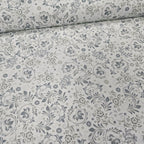 Stof - Blue and Marble 4502-876 100% Cotton Fabric