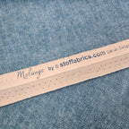 Stof - Melange Blue 100% Cotton Fabric