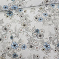 Stof - Blue and Marble 4502-873 100% Cotton Fabric