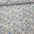 Stof - Blue and Marble 4502-874 100% Cotton Fabric