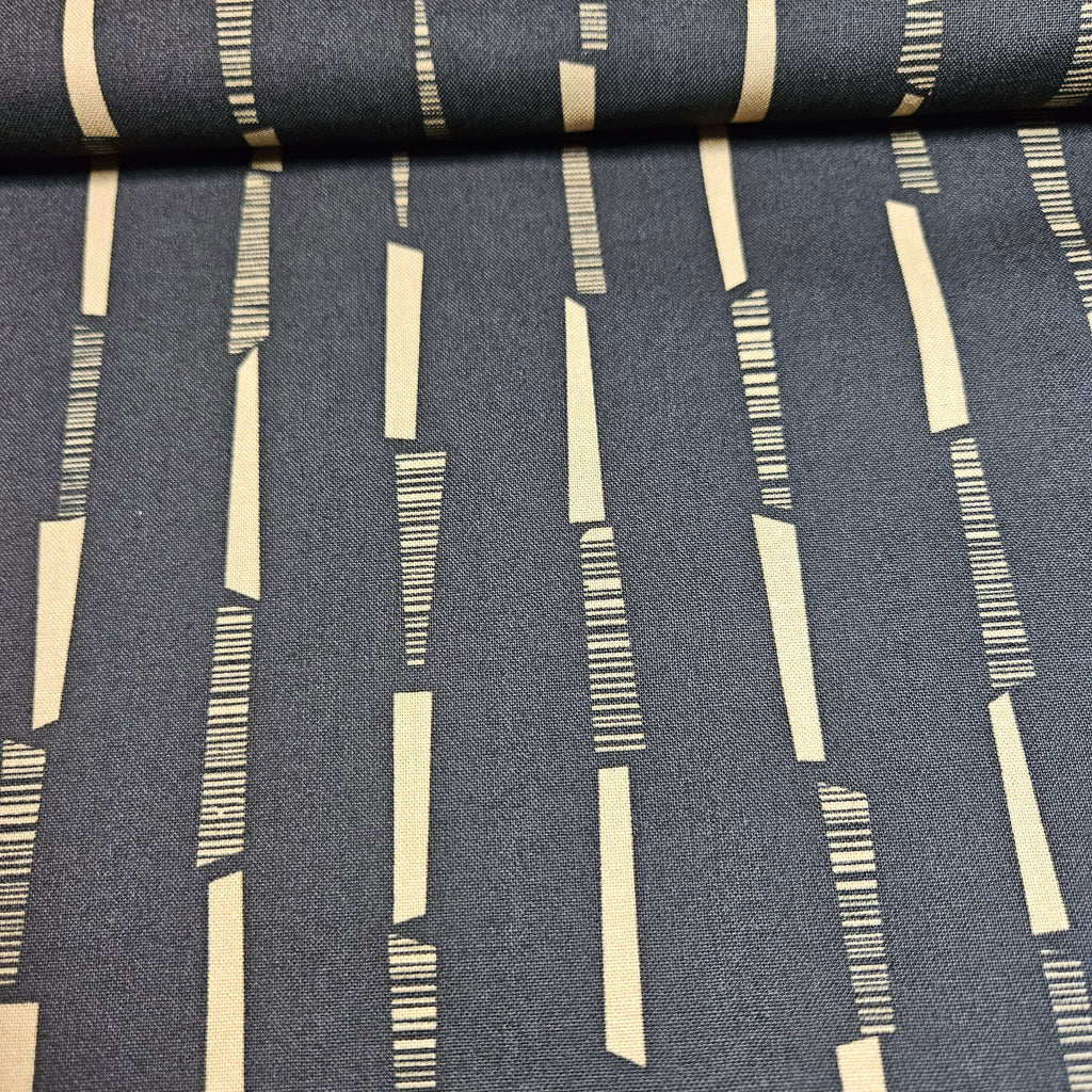 Stof - Kira Black MS 1522 100% Cotton Fabric - Crafts and Quilts