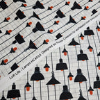 Stof - Loft Life Lamps Neutral 100% Cotton Fabric - Crafts and Quilts