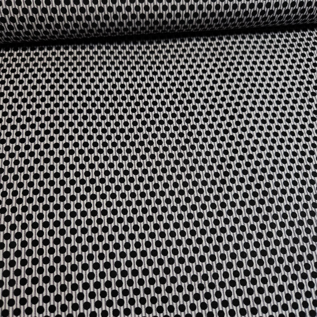 Stof - Winter is Coming Spots Black 100% Cotton Fabric - Crafts and Quilts