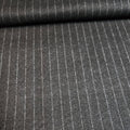 Windham Fabrics - On Time Pinstripe Black 100% Cotton Fabric - Crafts and Quilts