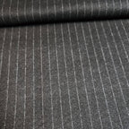 Windham Fabrics - On Time Pinstripe Black 100% Cotton Fabric - Crafts and Quilts