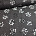 Stof - Kira Black MS 1523 100% Cotton Fabric - Crafts and Quilts