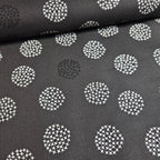 Stof - Kira Black MS 1523 100% Cotton Fabric - Crafts and Quilts