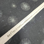 Stof - Reflections Black 100% Cotton Fabric - Crafts and Quilts