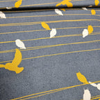 Stof - Birds on the Move Cables 100% Cotton Fabric - Crafts and Quilts