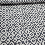 Stof - Boho Black Grey 100% Cotton Fabric - Crafts and Quilts