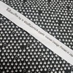 Stof - Bonita Black 100% Cotton Fabric - Crafts and Quilts