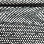 Stof - Bonita Black 100% Cotton Fabric - Crafts and Quilts
