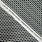 Stof - Loft Life Mod Wave Black & White 100% Cotton Fabric - Crafts and Quilts