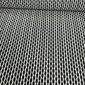 Stof - Loft Life Mod Wave Black & White 100% Cotton Fabric - Crafts and Quilts