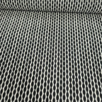 Stof - Loft Life Mod Wave Black & White 100% Cotton Fabric - Crafts and Quilts