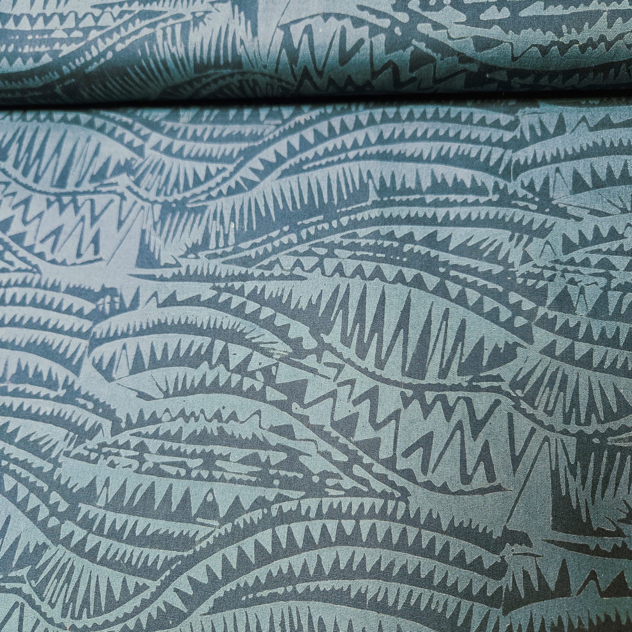 Hoffman - Bali Batiks Handpaints Dusty Teal 021 100% Cotton Fabric