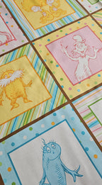 Robert Kaufmann - Celebrate Dr Seuss Fabric Panel - Crafts and Quilts
