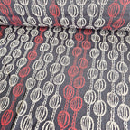 Stof Jacquard Knit Plum 16-173 Meter