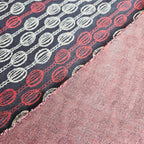 Stof Jacquard Knit Plum 16-173 Meter